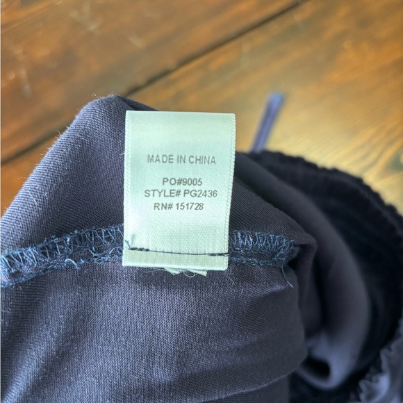 ee:some Perfect Joggers Comfy Flowy Navy Blue Womens Large Boutique - Picture 6 of 11